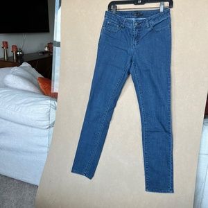 Prana Blue  Stretch Denim Mid-Rise Jeans 28 Regular Size 6